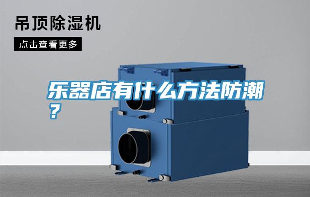 乐器店有什么方法防潮？
