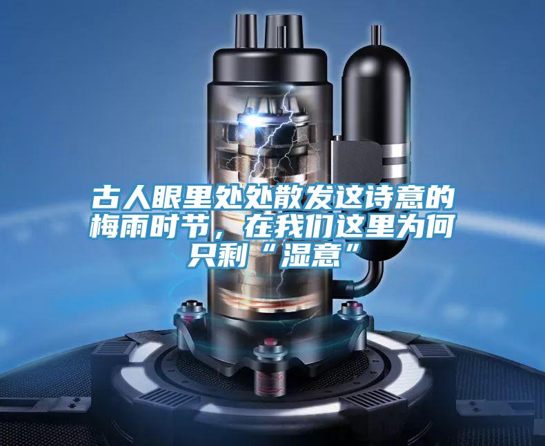 古人眼里处处散发这诗意的梅雨时节，在抖音成人版在线观看这里为何只剩“湿意”