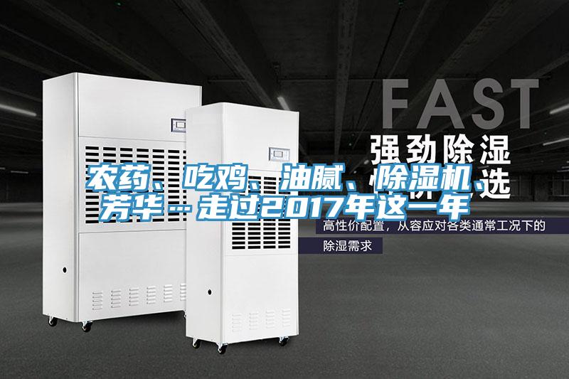 农药、吃鸡、油腻、抖音成人版下载、芳华…走过2017年这一年