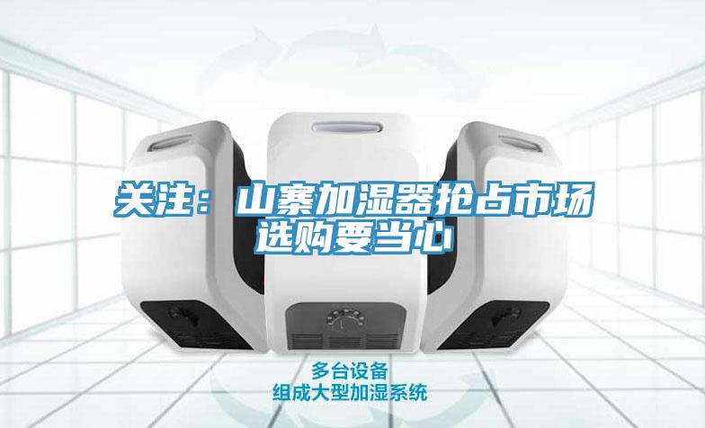 关注：山寨加湿器抢占市场　选购要当心