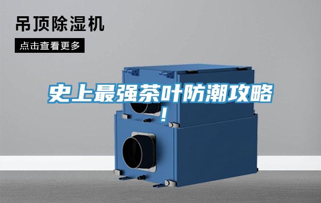 史上最强茶叶防潮攻略！