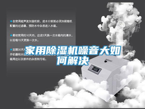 家用抖音成人版下载噪音大如何解决