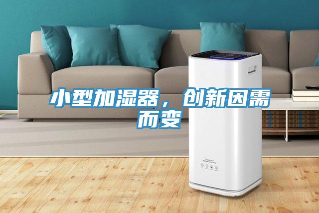 小型加湿器，创新因需而变
