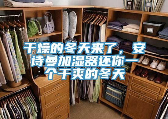 干燥的冬天来了，抖音成人版在线观看加湿器还你一个干爽的冬天