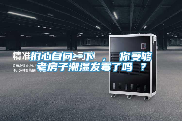 扪心自问一下 ， 你受够老房子潮湿发霉了吗 ？