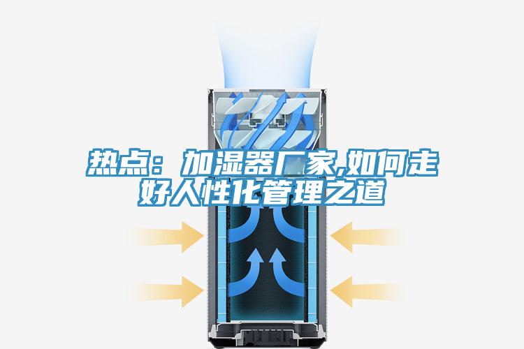 热点：加湿器厂家,如何走好人性化管理之道