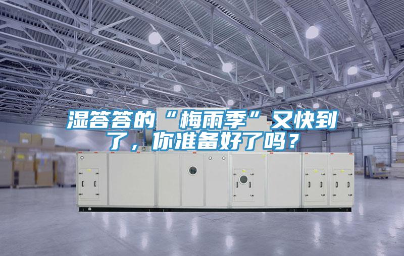 湿答答的“梅雨季”又快到了，你准备好了吗？