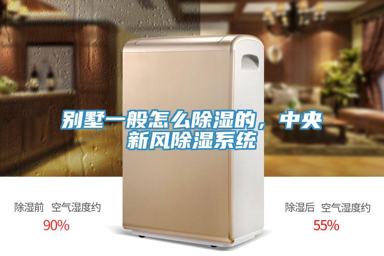 别墅一般怎么除湿的，中央新风除湿系统