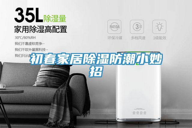 初春家居除湿防潮小妙招