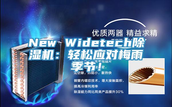New Widetech抖音成人版下载：轻松应对梅雨季节！