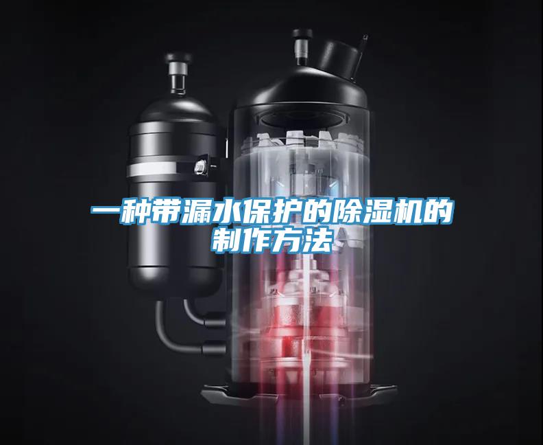 一种带漏水保护的抖音成人版下载的制作方法