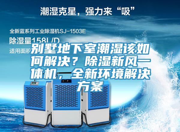别墅地下室潮湿该如何解决？除湿新风一体机，全新环境解决方案