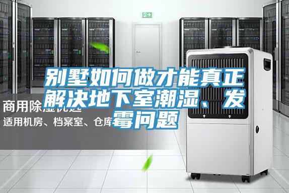 别墅如何做才能真正解决地下室潮湿、发霉问题