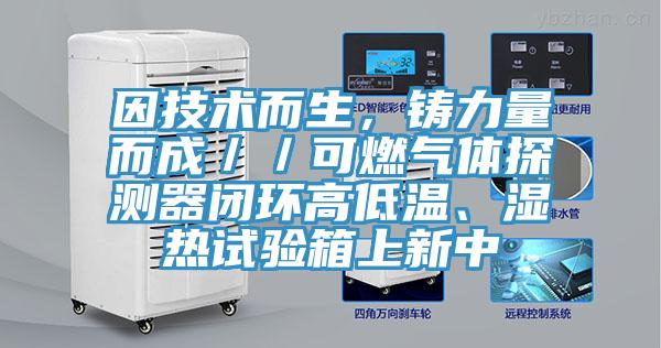 因技术而生，铸力量而成／／可燃气体探测器闭环高低温、湿热试验箱上新中