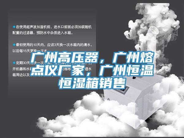 广州高压器，广州熔点仪厂家，广州恒温恒湿箱销售