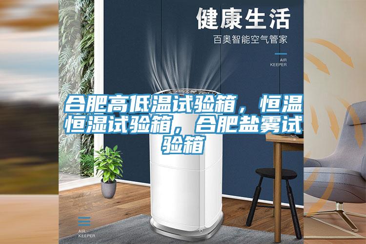 合肥高低温试验箱，恒温恒湿试验箱，合肥盐雾试验箱