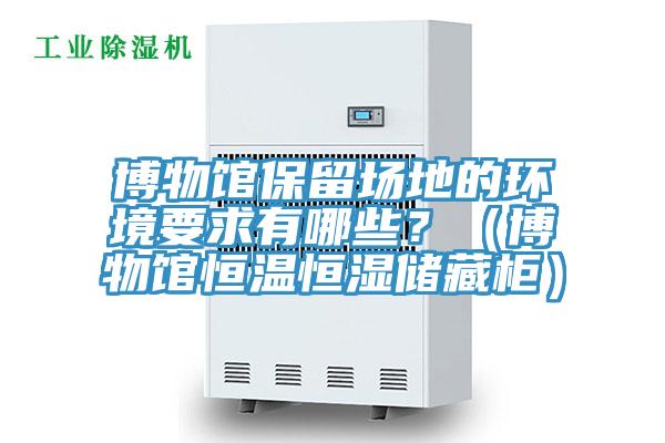 博物馆保留场地的环境要求有哪些？（博物馆恒温恒湿储藏柜）