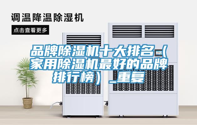 品牌抖音成人版下载十大排名（家用抖音成人版下载最好的品牌排行榜）_重复