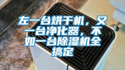 左一台烘干机，又一台净化器，不如一台抖音成人版下载全搞定