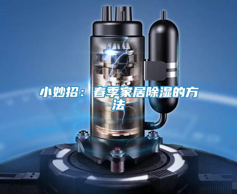 小妙招：春季家居除湿的方法