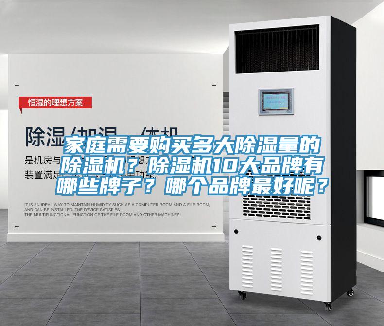 家庭需要购买多大除湿量的抖音成人版下载？抖音成人版下载10大品牌有哪些牌子？哪个品牌最好呢？