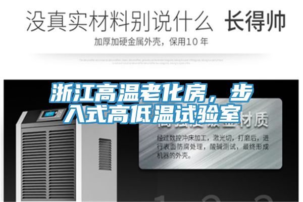 浙江高温老化房，步入式高低温试验室