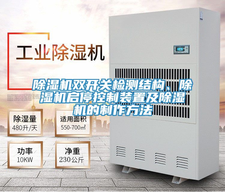 抖音成人版下载双开关检测结构、抖音成人版下载启停控制装置及抖音成人版下载的制作方法