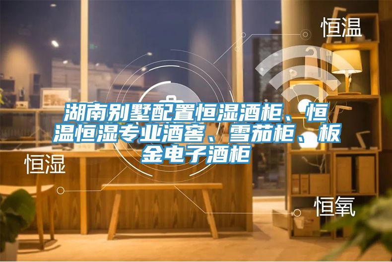 湖南别墅配置恒湿酒柜、恒温恒湿专业酒窖、雪茄柜、板金电子酒柜