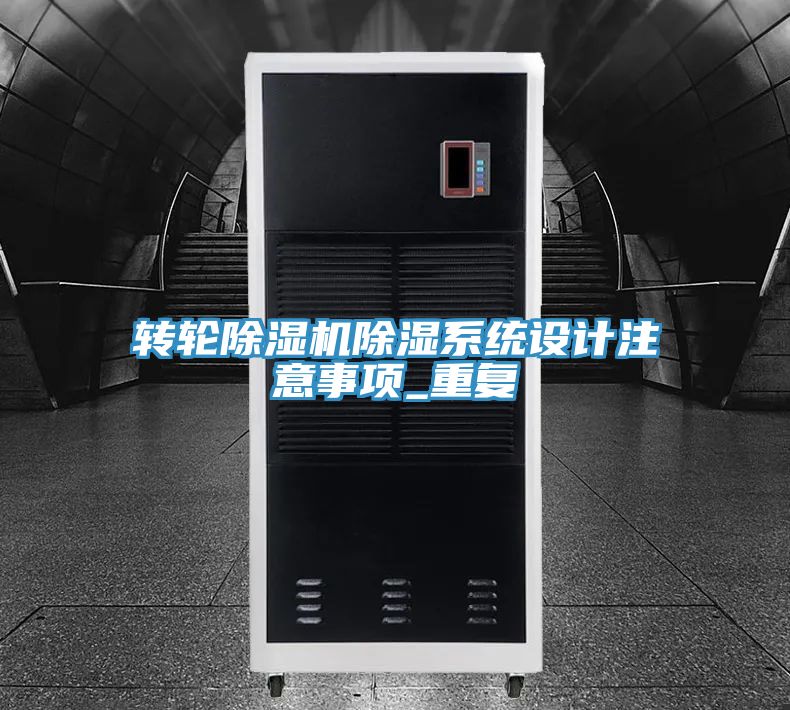 转轮抖音成人版下载除湿系统设计注意事项_重复