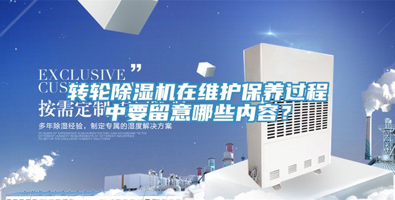 转轮抖音成人版下载在维护保养过程中要留意哪些内容？